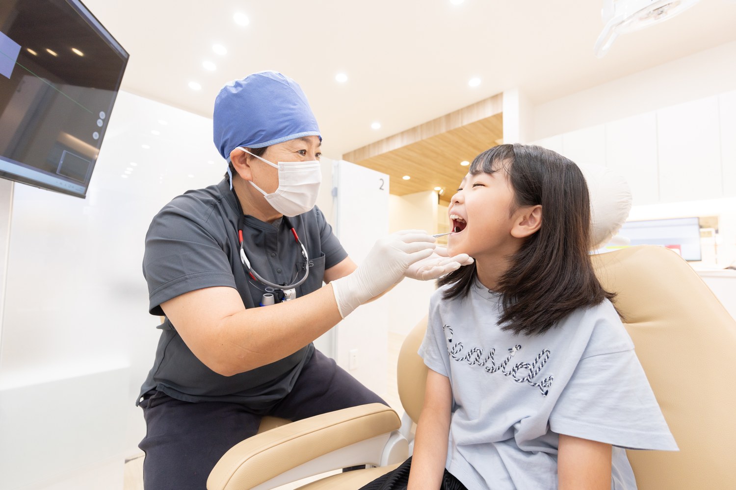 フッ素塗布やシーラント処置